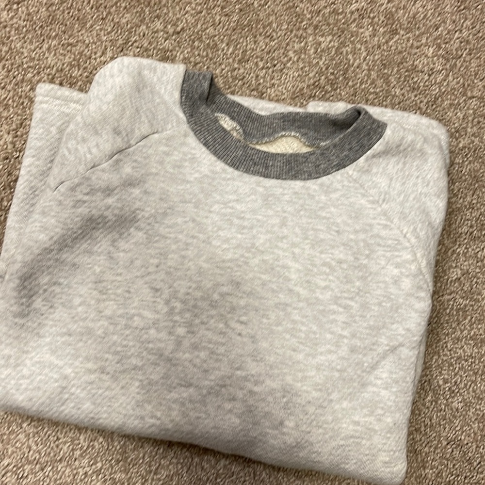 Madewell grey sweatshirt